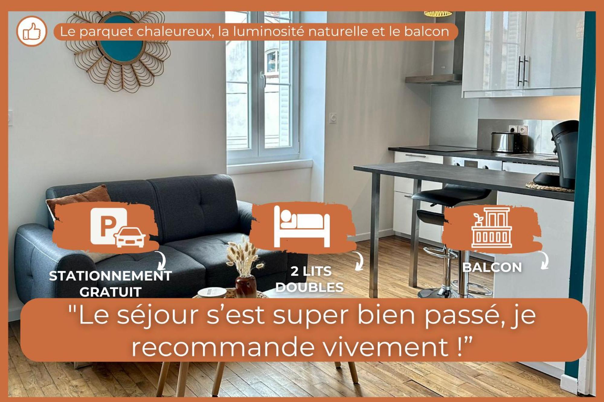 Le Tournassin-Balcon-Stationnement Gratuit Leilighet Bourg-en-Bresse Eksteriør bilde